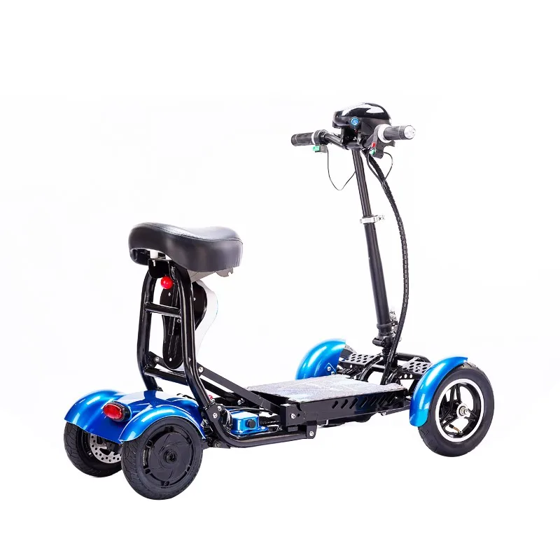 Rides Comfortably With Feel 4 Wheel Car For Sale Electric Scooters Foldable Mobility Scooters Electric 4 Wheel