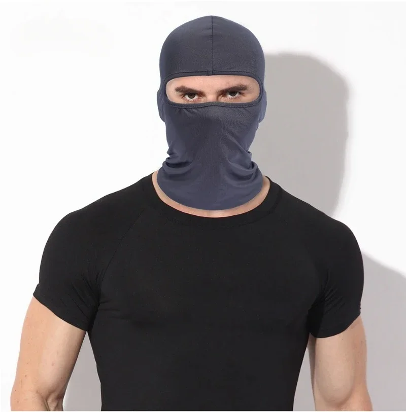 Balaclava Motorcycle Face Mask Moto Helmet Bandana Hood Ski Neck Full Face Mask Windproof Dustproof Face Shield Men's Biker Mask