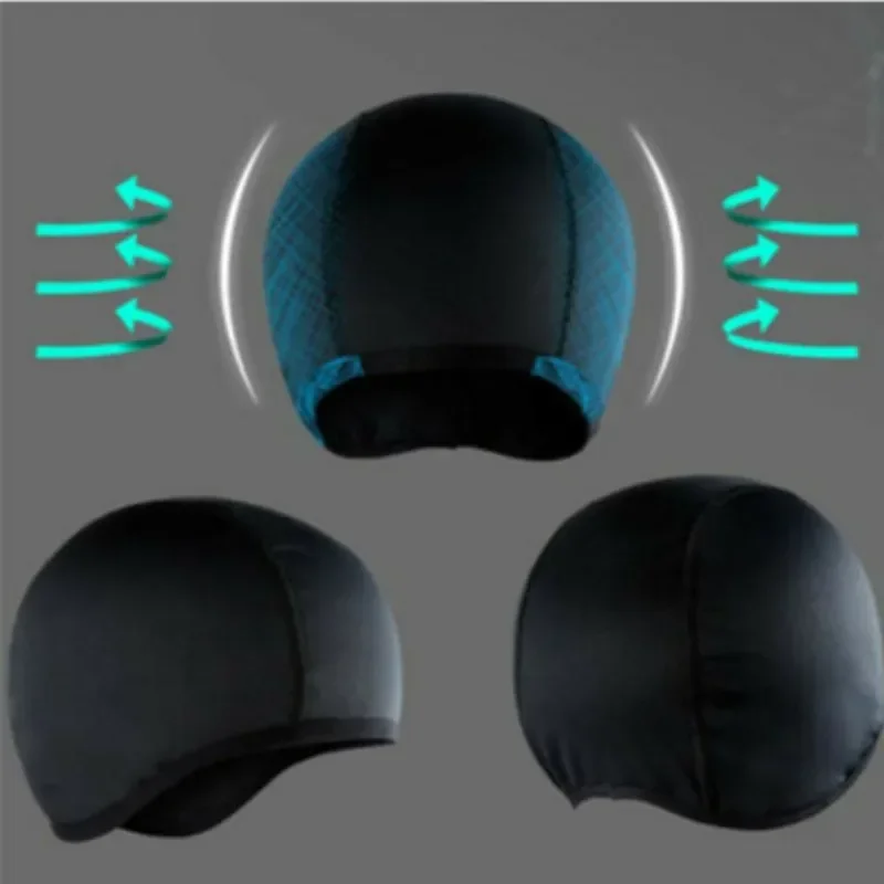 Riding Fast Drying Small Cloth Cap Motorcycle Helmet Liner Outdoor Sports Breathable Protective Cap Universal Helmet Accessories
