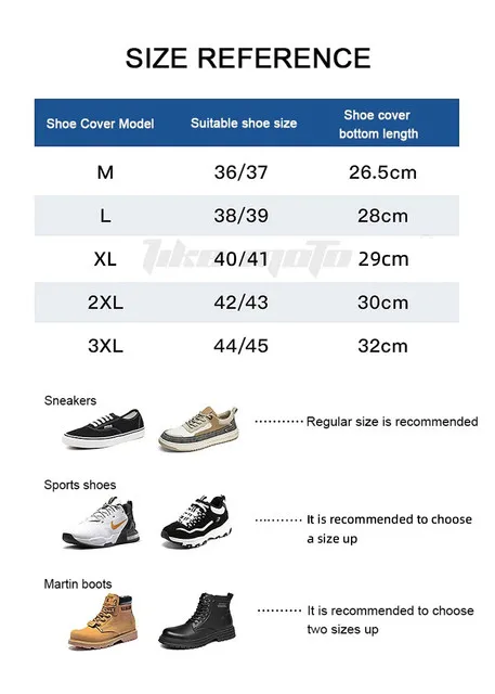 Motorbike Cycling Bike Reusable Rainproof Shoes Cover Motorcycle High Rain Boots Waterproof Reflective Snowy Non-Slip Footwear