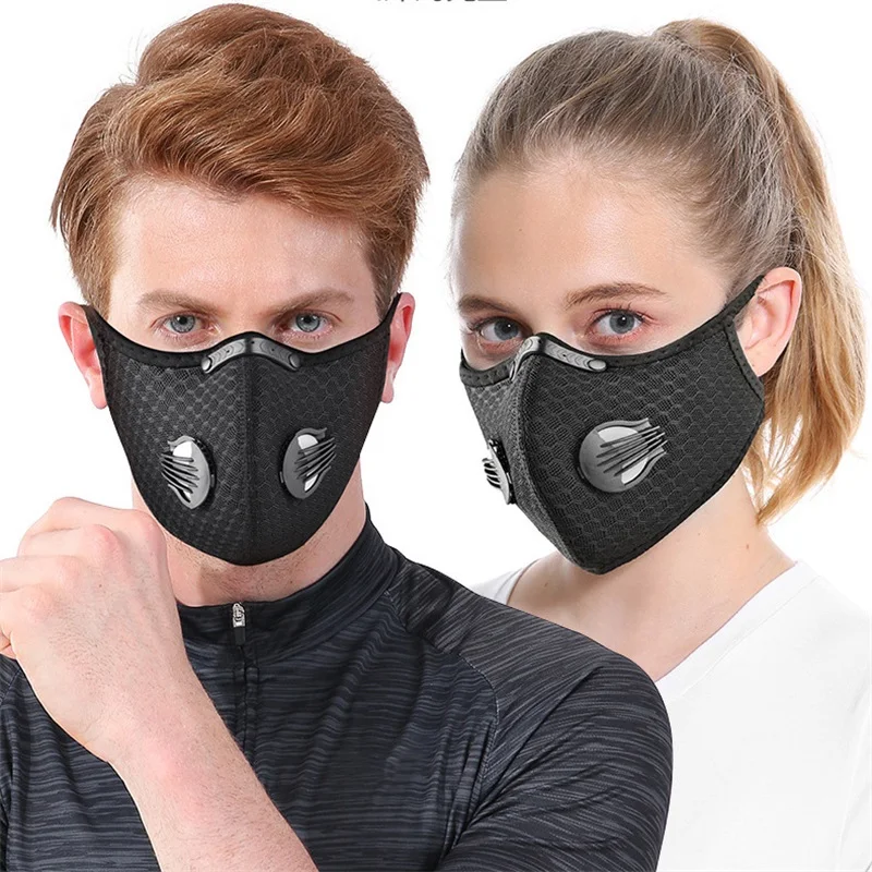 Motorcycle Dust Mask PM2.5 Breathable Mask Unisex Antifreeze Cold Resistant Outdoor Cycling Sports Windproof Mask