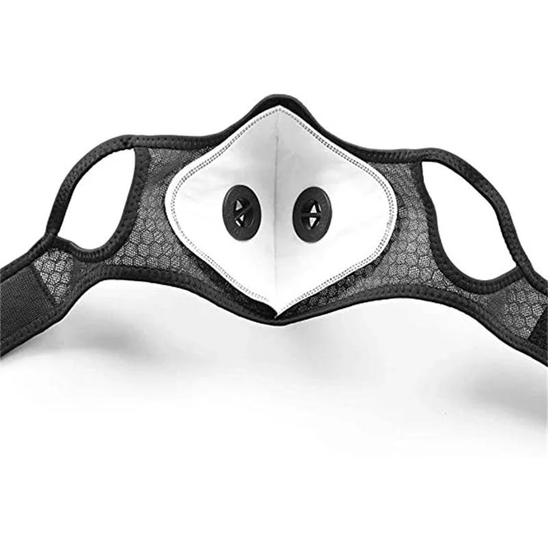 Motorcycle Dust Mask PM2.5 Breathable Mask Unisex Antifreeze Cold Resistant Outdoor Cycling Sports Windproof Mask