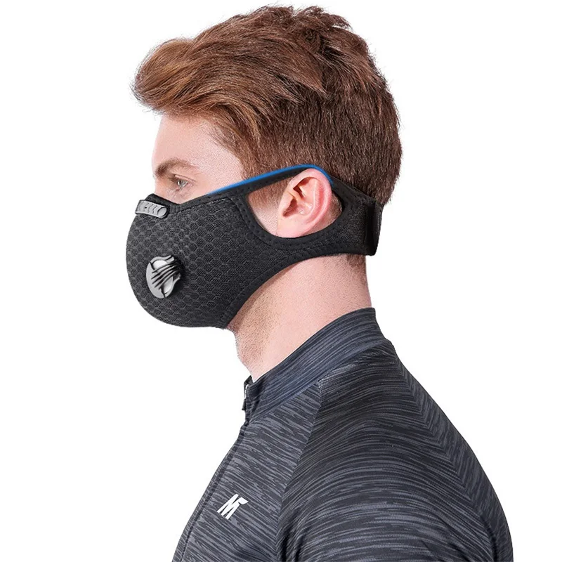 Motorcycle Dust Mask PM2.5 Breathable Mask Unisex Antifreeze Cold Resistant Outdoor Cycling Sports Windproof Mask