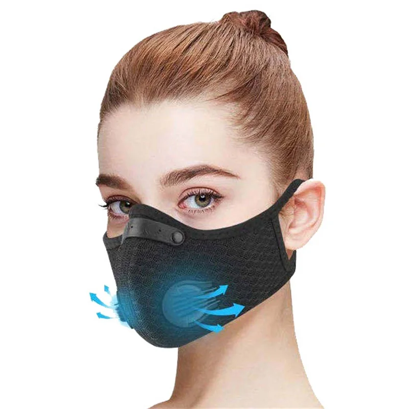 Motorcycle Dust Mask PM2.5 Breathable Mask Unisex Antifreeze Cold Resistant Outdoor Cycling Sports Windproof Mask