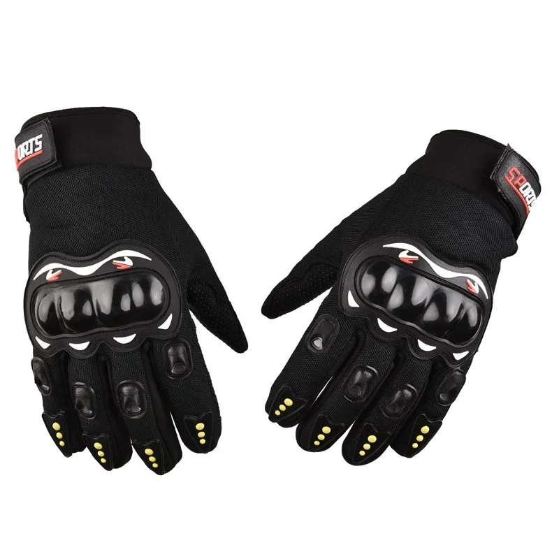 Breathable Protective Men's Motorcycle Gloves Outdoor Sports Finger Racing Gloves for Motorcycle Riding Hard Shell Gloves
