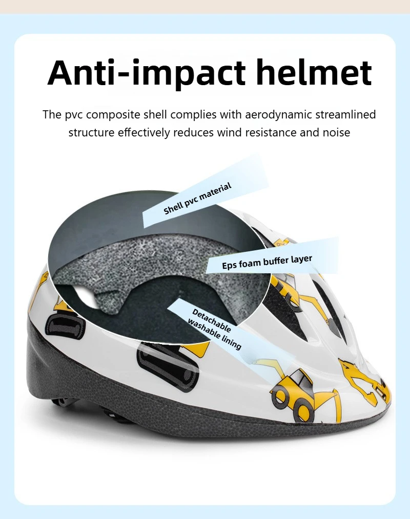 Ultralight Kids Bike Helmet Adjustable for 3-8 Years Boys Girls Multi Sport Safety Cycling Skateboard with EPS Foam Protection