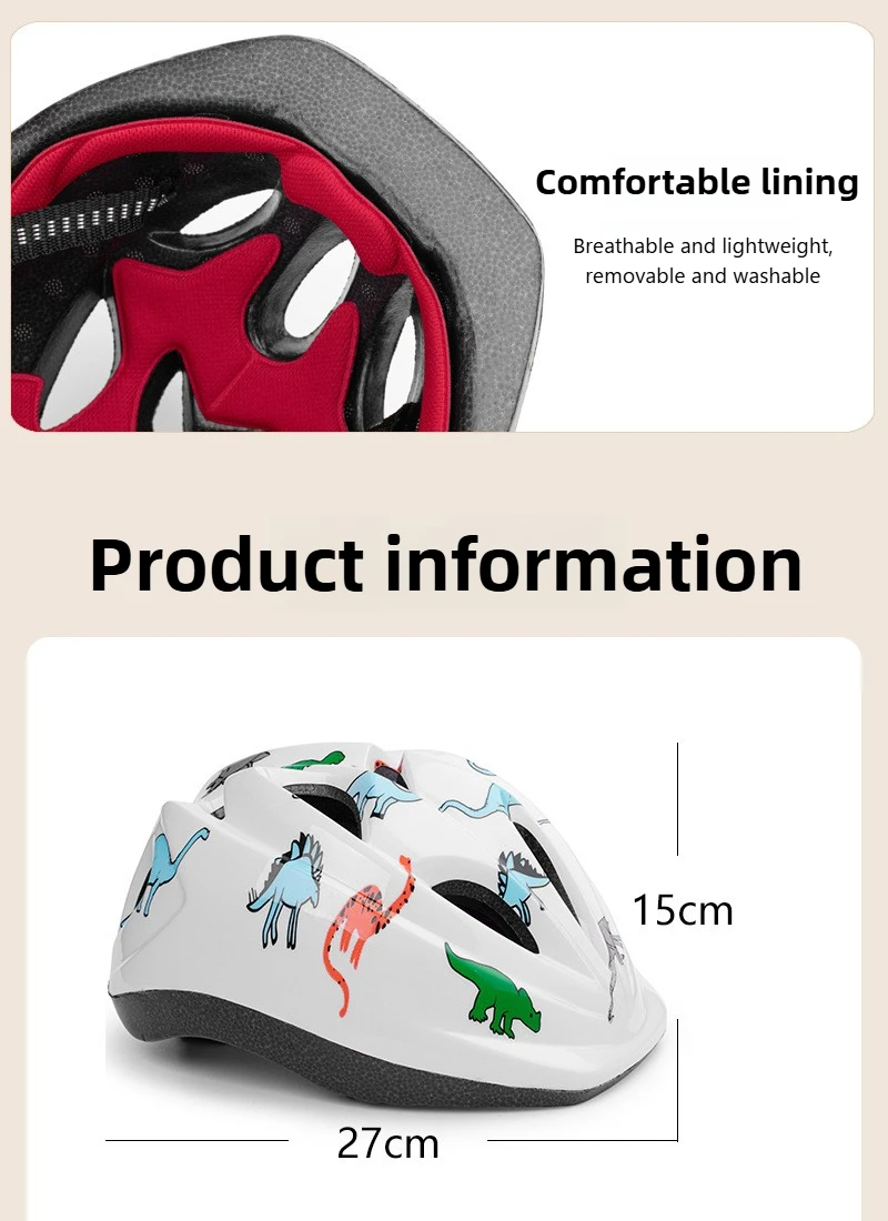 Ultralight Kids Bike Helmet Adjustable for 3-8 Years Boys Girls Multi Sport Safety Cycling Skateboard with EPS Foam Protection