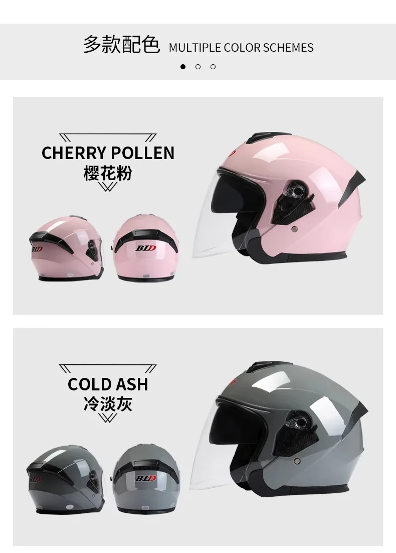 DOT Approved open face Half Helmet Men and Women Motorcycle Off-Road Summer Helmet Downhill Racing Mountain Cross Casco Capacete