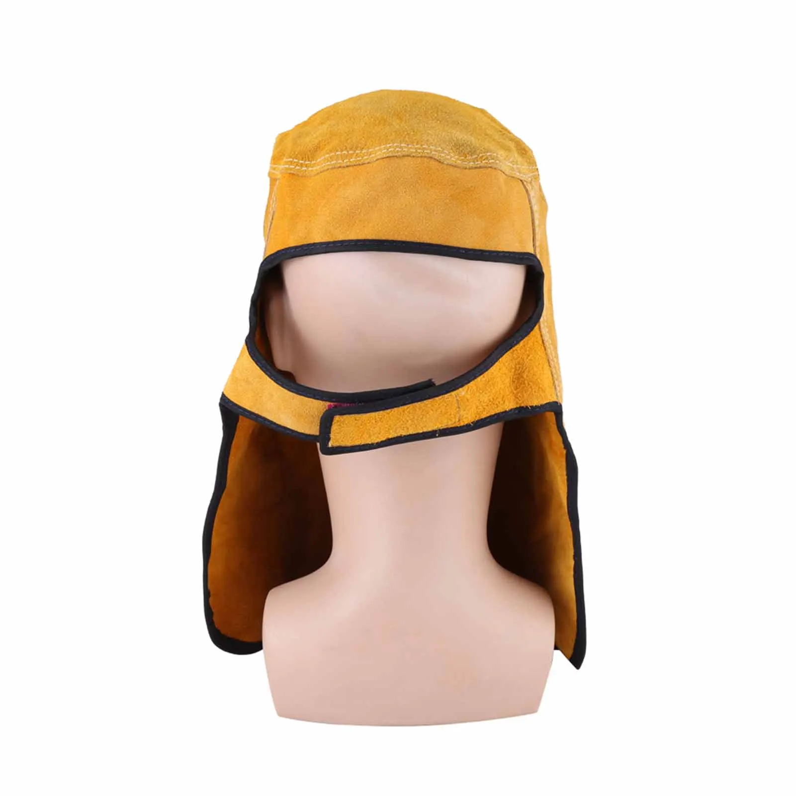 Welding Helmet  Good Quality Heat Resistant Breathable Welding Helmet  Mask with Lens Leather Welding Mask