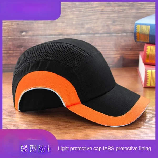 Work Safety Bump Cap Anti-Collision Hard ABS Inner Shell Protective Helmet for Home Work Factory Carrying Head Protection