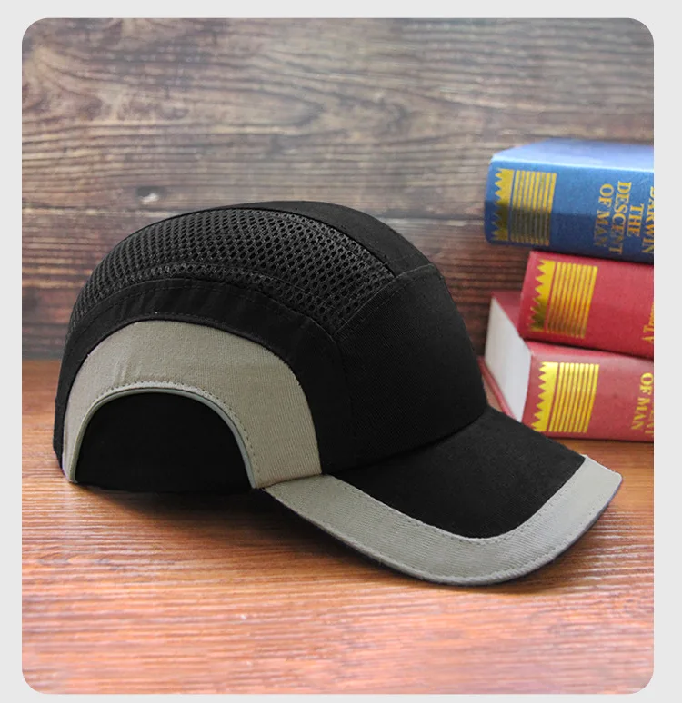 Work Safety Bump Cap Anti-Collision Hard ABS Inner Shell Protective Helmet for Home Work Factory Carrying Head Protection