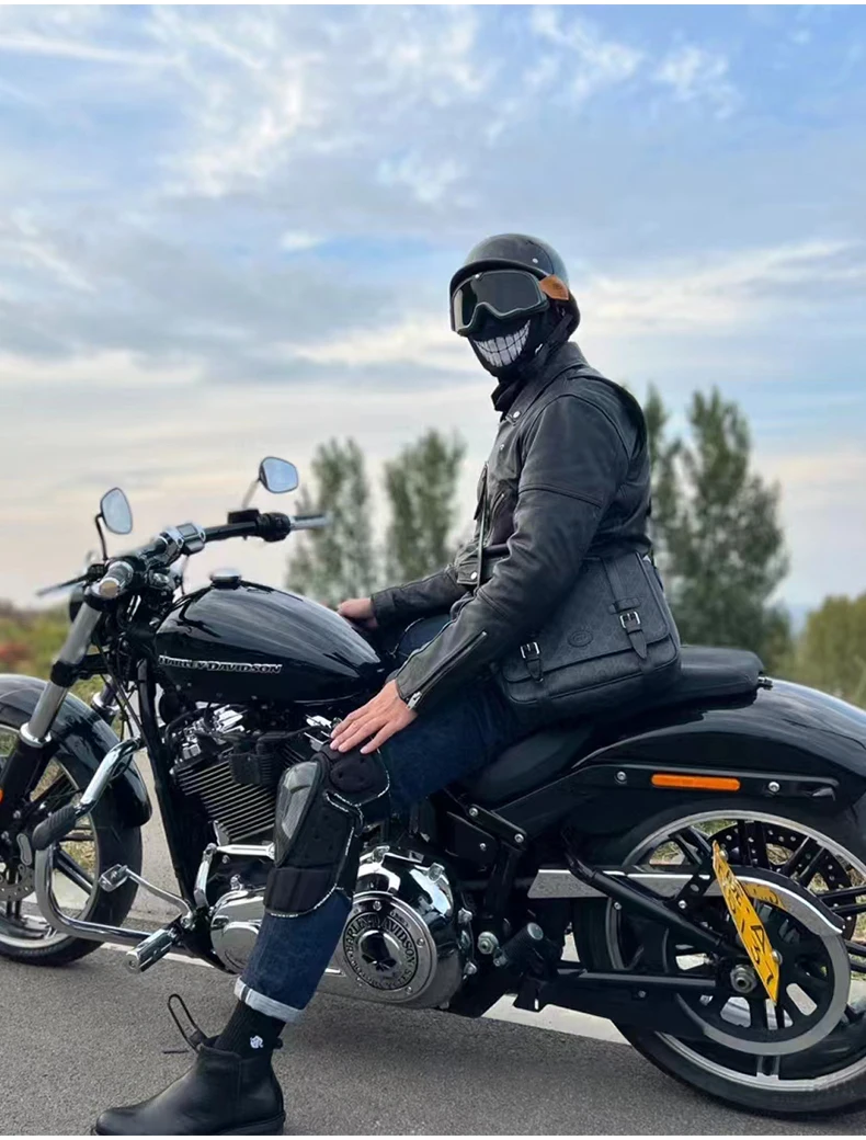 17 Classic Retro Half Helmets for Motorcycle Open Face Helmet Beanie Cruising Skull Cap Small for Motorbike Scooter Chopper