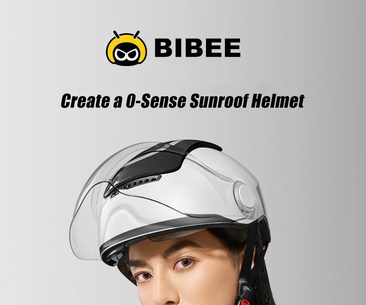 BIBEE 2.0 Electric Motorcycle Helmet Men Women Summer Breathable Motorbike Open Face Helmet Dual Lenses Jet Scooter Half Helmets
