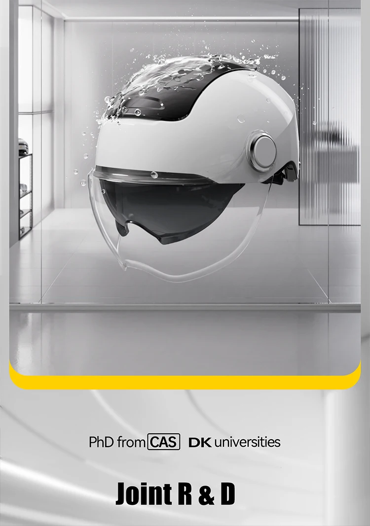 BIBEE 2.0 Electric Motorcycle Helmet Men Women Summer Breathable Motorbike Open Face Helmet Dual Lenses Jet Scooter Half Helmets