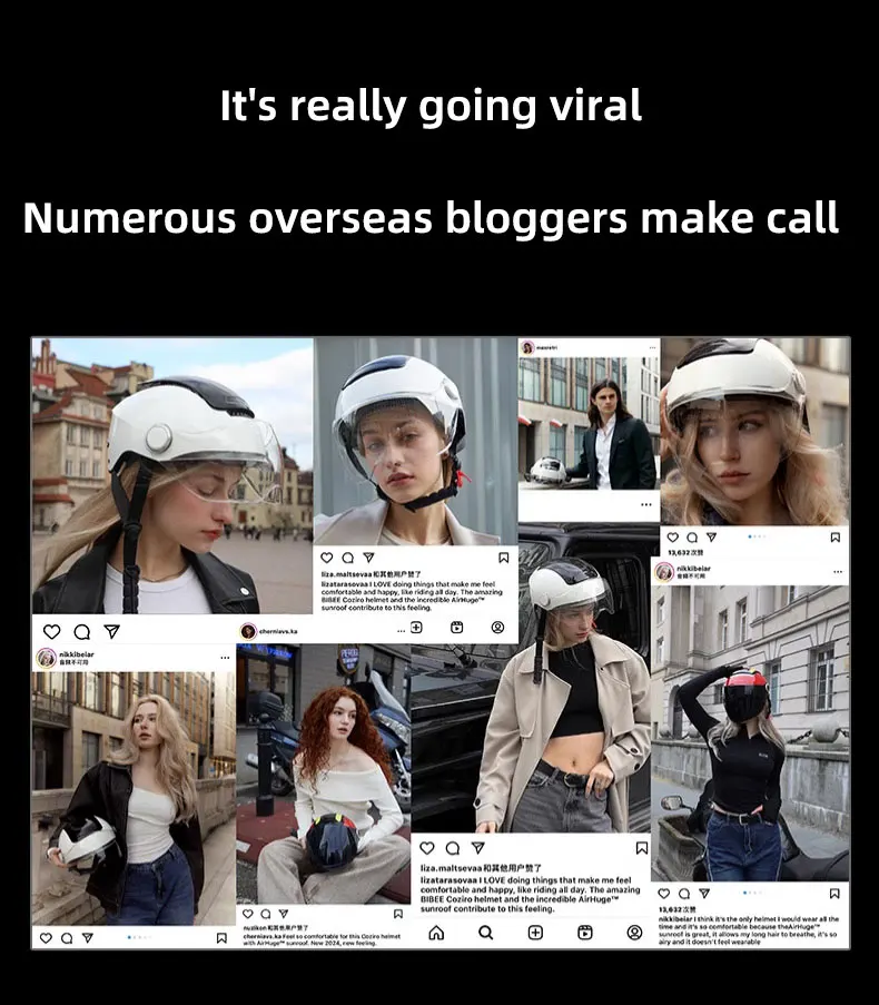 BIBEE 2.0 Electric Motorcycle Helmet Men Women Summer Breathable Motorbike Open Face Helmet Dual Lenses Jet Scooter Half Helmets