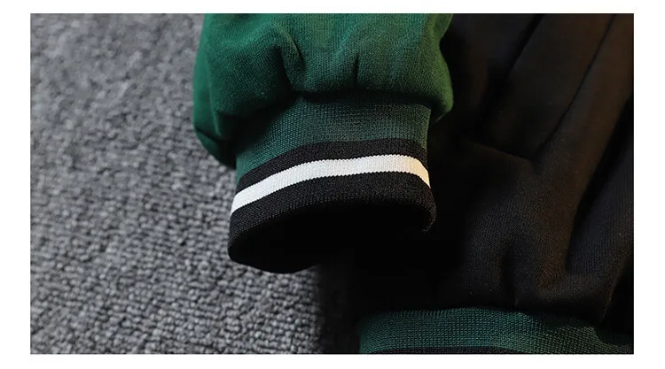 2024 New Children's Baseball Jacket Boy Bomber Jacket Spring And Autumn Cool Boy Coat Kids Letter Print Outerwear 3-14Y