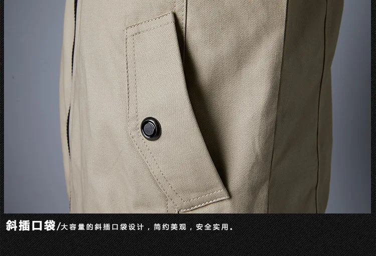 2025 New Spring Autumn Brand Fashion Men's Jacket Casual Jacket Outdoor Sports Jacket Spring and Autumn Military Motorcycle Coat