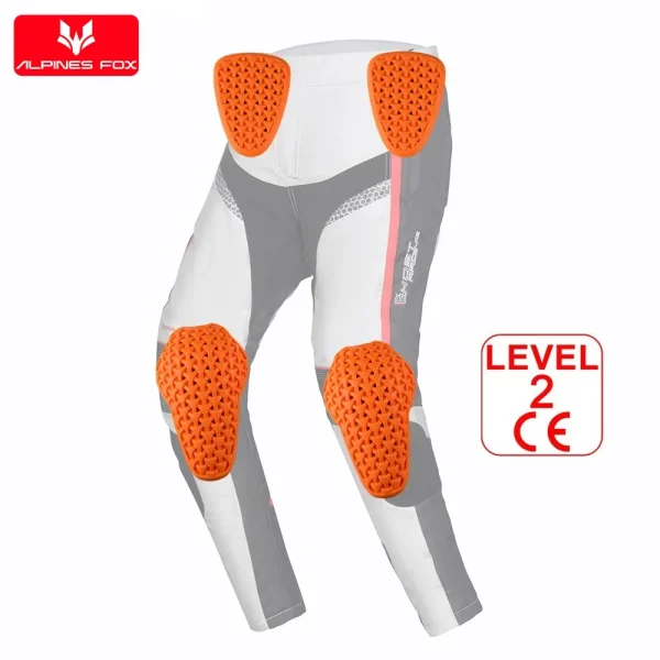 New VEMAR Motorcycle Pants Insert Protective Gear Moto Knee Protector and Hip Pads Motocross Equipment Level 2 CE Certification