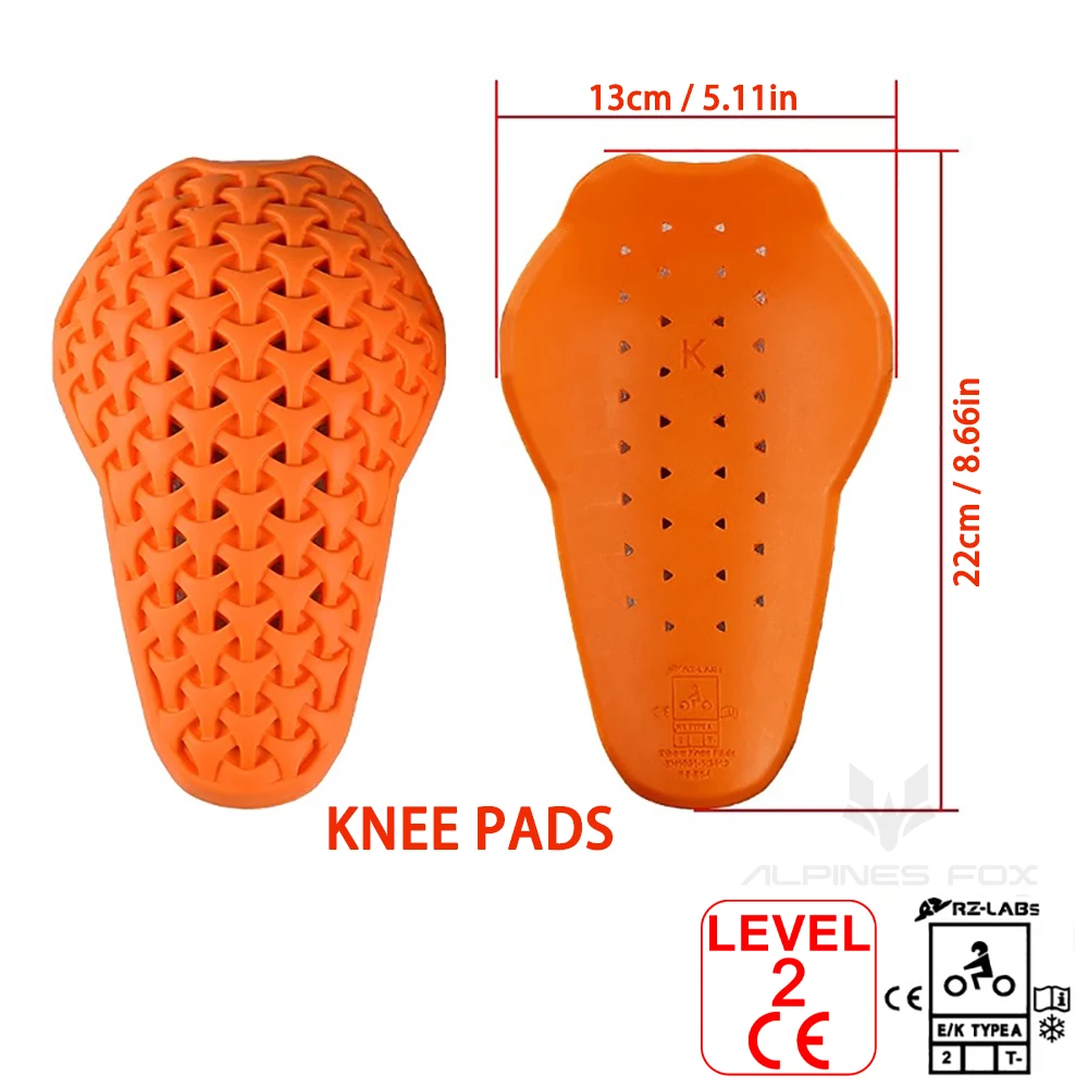 New VEMAR Motorcycle Pants Insert Protective Gear Moto Knee Protector and Hip Pads Motocross Equipment Level 2 CE Certification