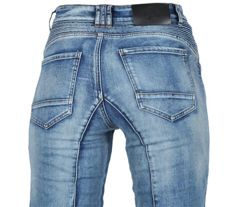 Motorcycle jeans Womens pantshigh elastic motorcycle riding rider pants Racing pants with protective