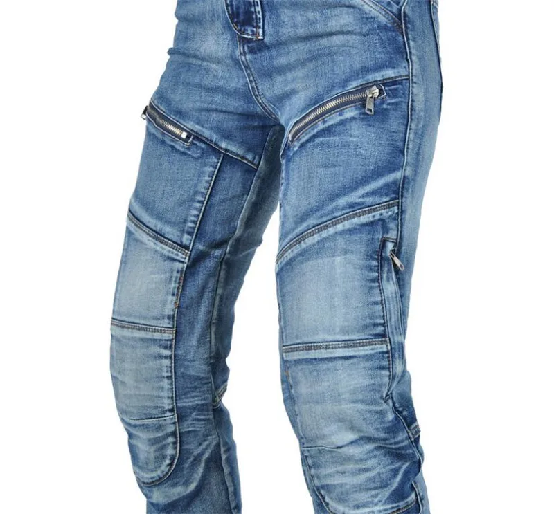 Motorcycle jeans Womens pantshigh elastic motorcycle riding rider pants Racing pants with protective