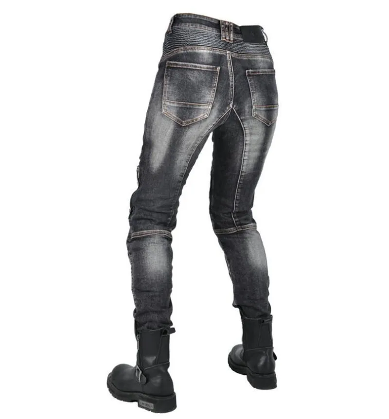 Motorcycle jeans Womens pantshigh elastic motorcycle riding rider pants Racing pants with protective