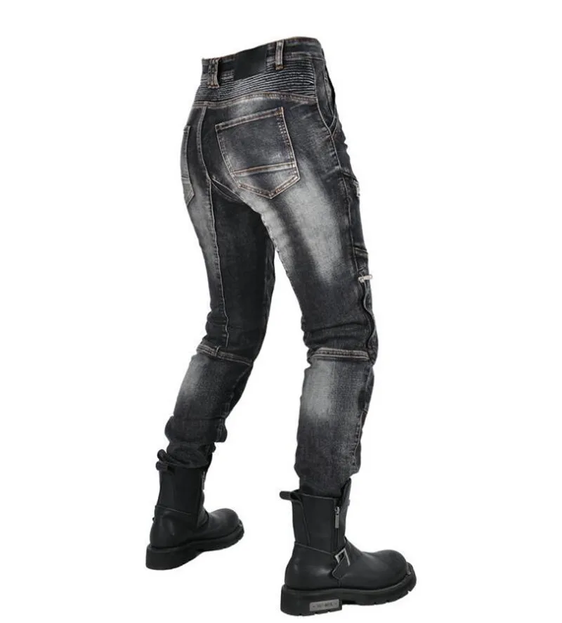 Motorcycle jeans Womens pantshigh elastic motorcycle riding rider pants Racing pants with protective