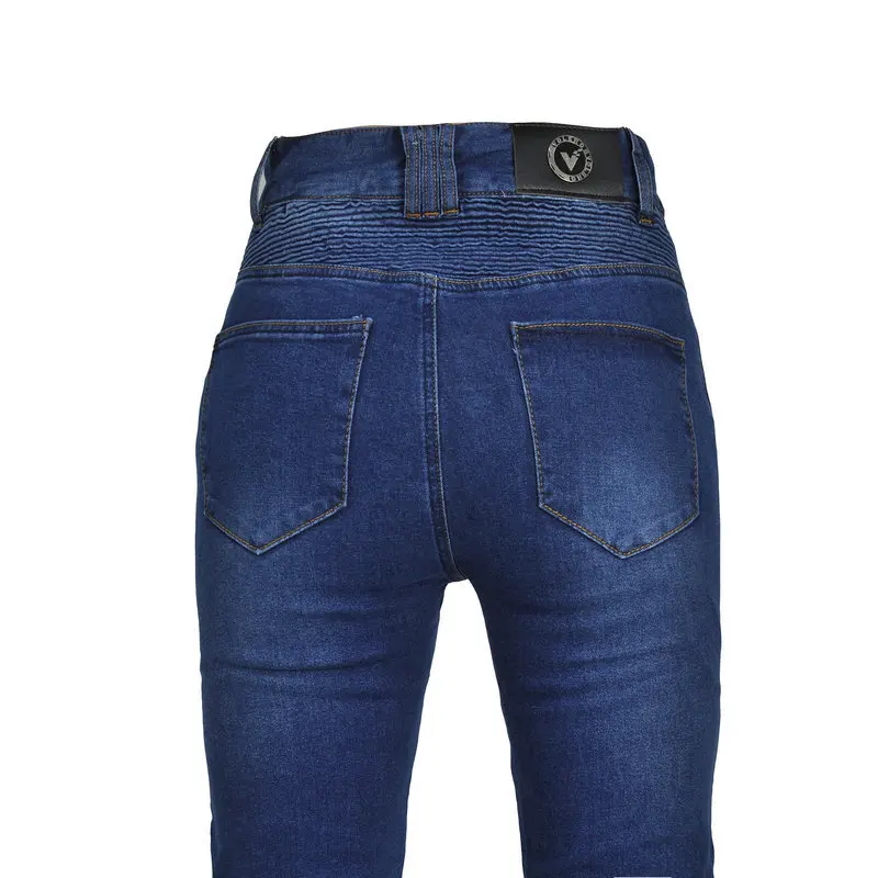 2024 New Motorcycle Jeans Women Upgrade Silicone Protector Detachable Casual Fashion Racing Road Rider Four Seasons Moto Pants