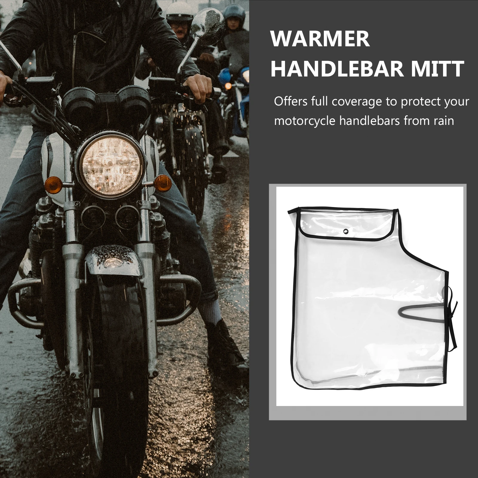 Oversized Windproof Waterproof Handlebar Cover For Anti Slip Handlebar Mitt Motorbike Handle Grip Gloves Snowmobile Hand