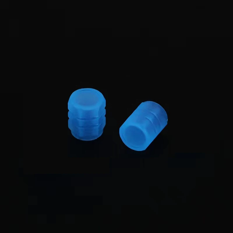 4Pcs Motorcycle Car Luminous Night Glowing Wheel Tyre Valve Caps Decors Universal for Tracer 9 Gt Suzuki Gsxr 600 Fz1 Tmax Fz6