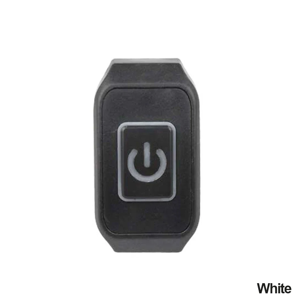 22mm Motorcycle Switch Button Handlebar Mount Waterproof Modified Switch Headlight Horn Control ON/OFF with LED Display Lamp
