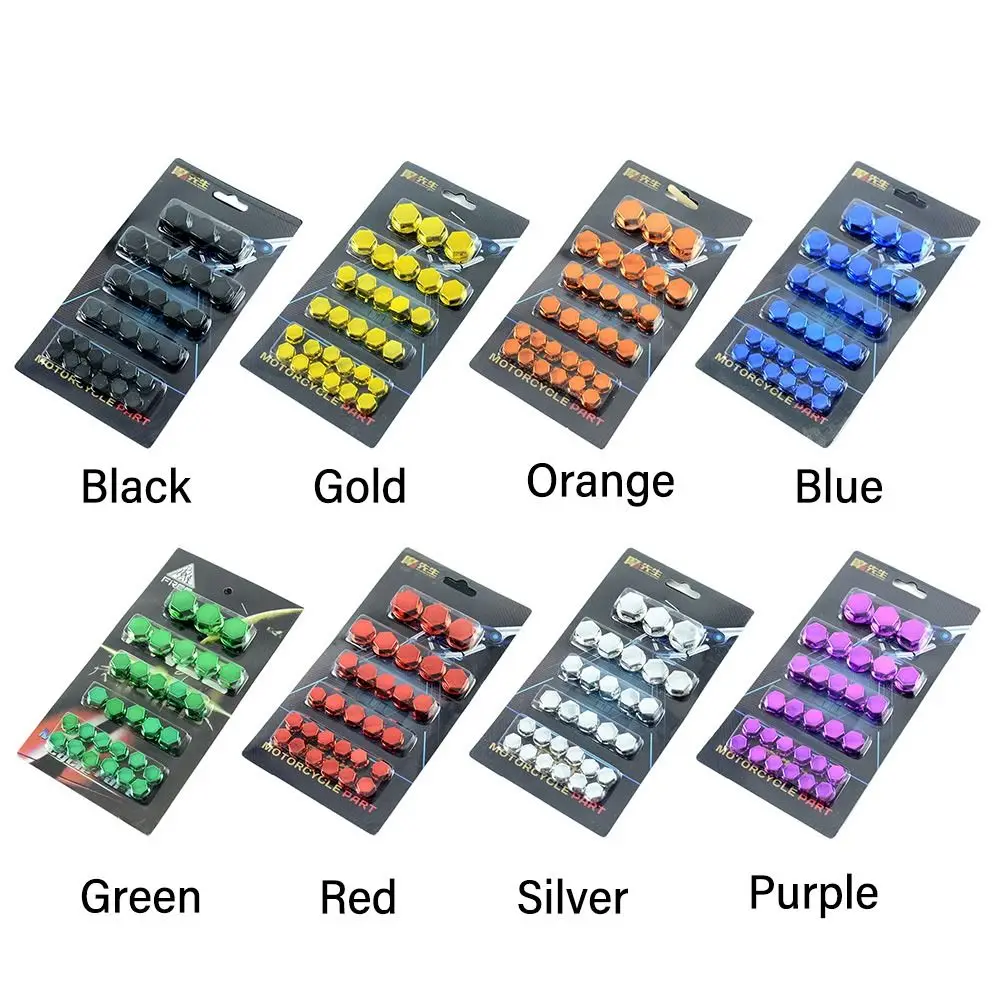 High Quality Modification Parts Accessories Motorcycle Screw Cap Engine Nut Cover Decorative Bolt Caps Motorbike Ornament