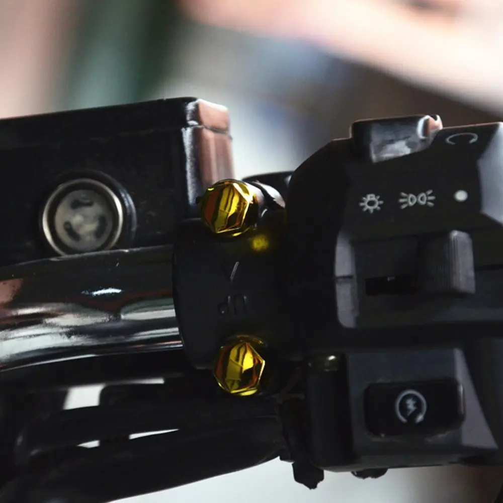 High Quality Modification Parts Accessories Motorcycle Screw Cap Engine Nut Cover Decorative Bolt Caps Motorbike Ornament