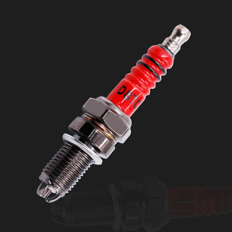 1/2Pcs Racing Spark Plug 3 Triple Electrode A7TC D8TC For GY6125 CG 50 70 110 125 150CC Motorcycle Atv Scooter Dirt Bike Go Kart