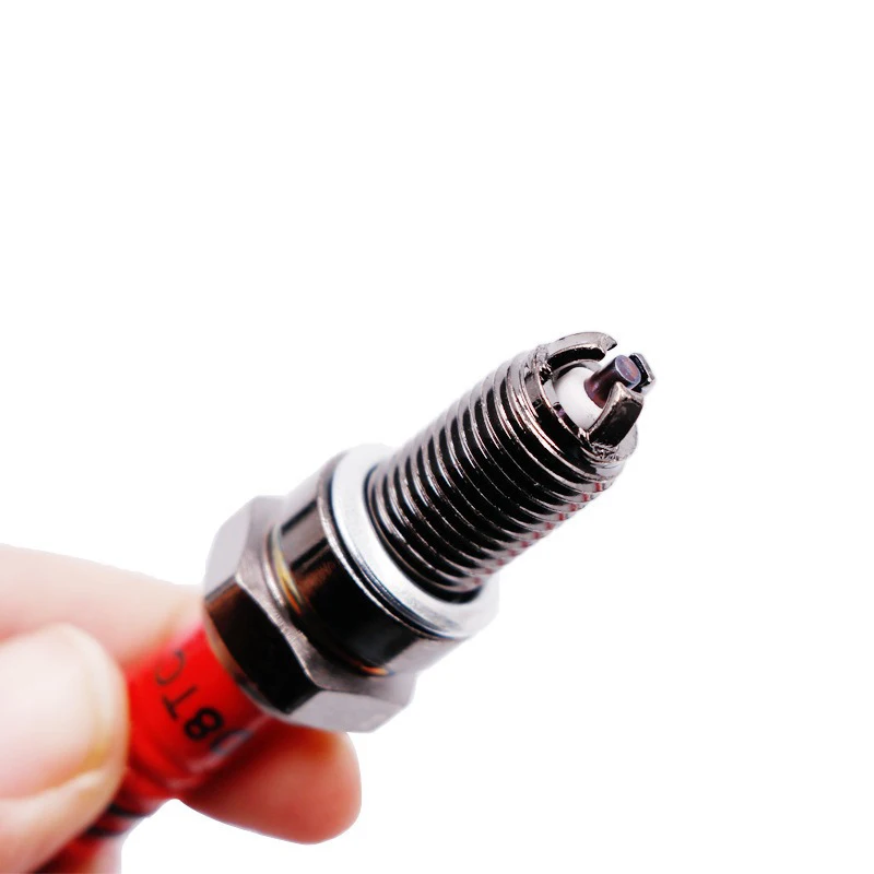 1/2Pcs Racing Spark Plug 3 Triple Electrode A7TC D8TC For GY6125 CG 50 70 110 125 150CC Motorcycle Atv Scooter Dirt Bike Go Kart