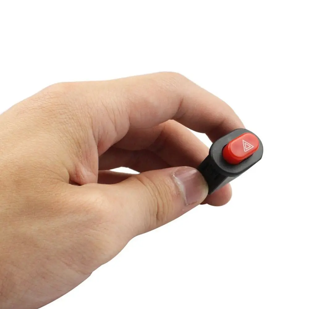 Double Flash Switch Motorcycle Signal Lamp Flash Button Emergency Light Warning Lights Repair Supplies Motorcycles Accessories