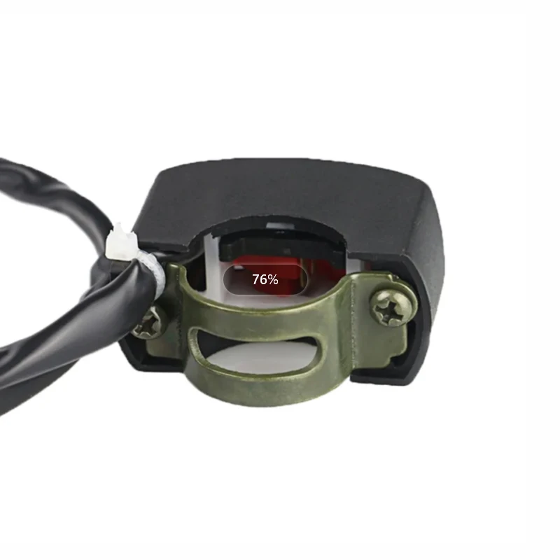 Motorcycle Handlebar Flameout Switch Motorbike ON OFF Button for Moto Bike Headlight Signal Lamp Universal Control Buttton 12V