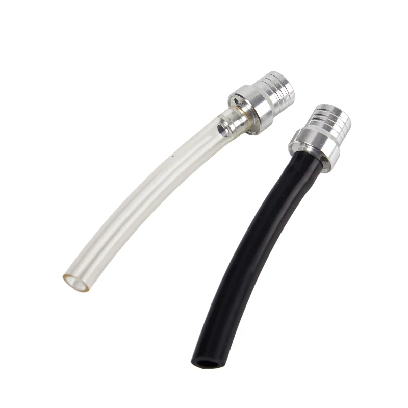 Motorcycle Gas Fuel Cap Single Way Valves Vent Breather Hoses Tubes For Motocross ATV Quad Dirt Pit Bike Fuel Tank Breather Pipe