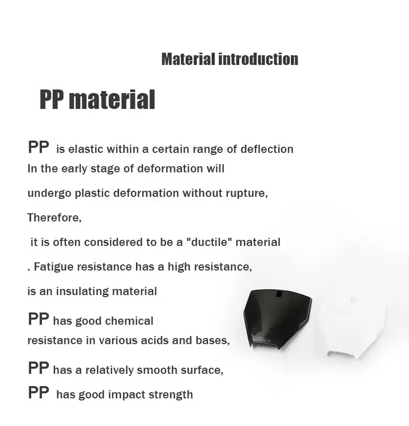 LESQUE Pit Dirt Bike Front Number Plate Fairing Body Kit Parts Fender For Chinese Husqvarna 50 Off Road Scooter Accessories