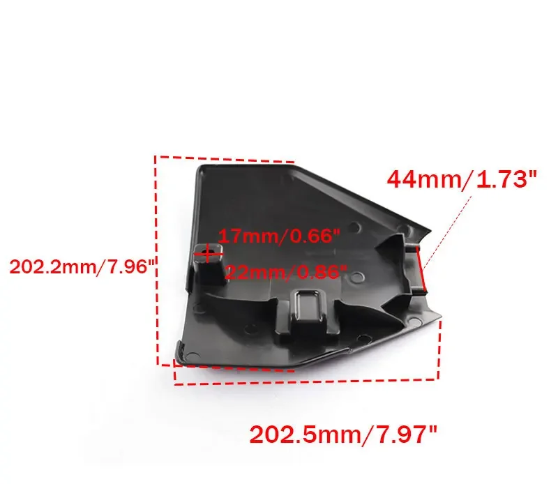 LESQUE Pit Dirt Bike Front Number Plate Fairing Body Kit Parts Fender For Chinese Husqvarna 50 Off Road Scooter Accessories