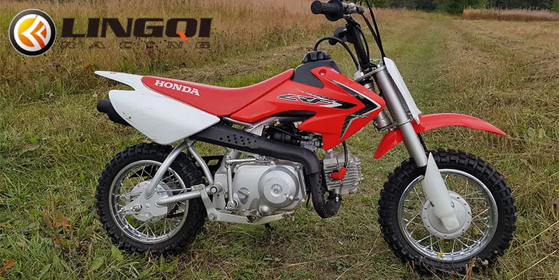 LINGQI CRF50 Rear Fender Motorcycle Pit Dirt Bike Mudguard Mud Guard Plastic Body Cover for  CRF 50 Protection Accessories