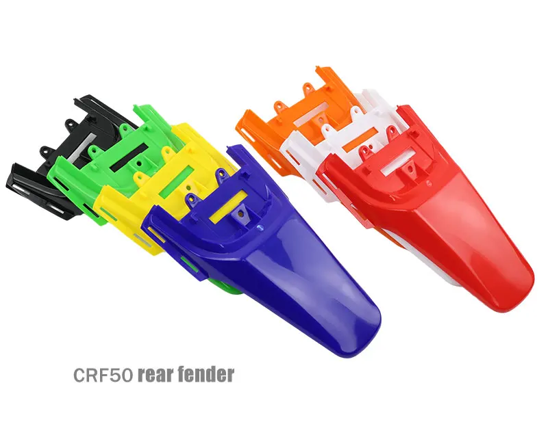 LINGQI CRF50 Rear Fender Motorcycle Pit Dirt Bike Mudguard Mud Guard Plastic Body Cover for  CRF 50 Protection Accessories