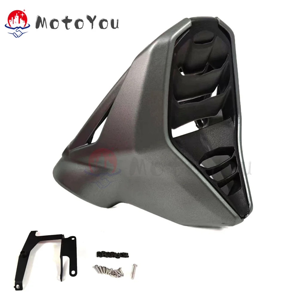 Belly Pan Engine Spoiler Lower Fairing Body Frame Panel Protector W/Support Kit For DUCATI Monster 937 Monster950 2021 2022 2023