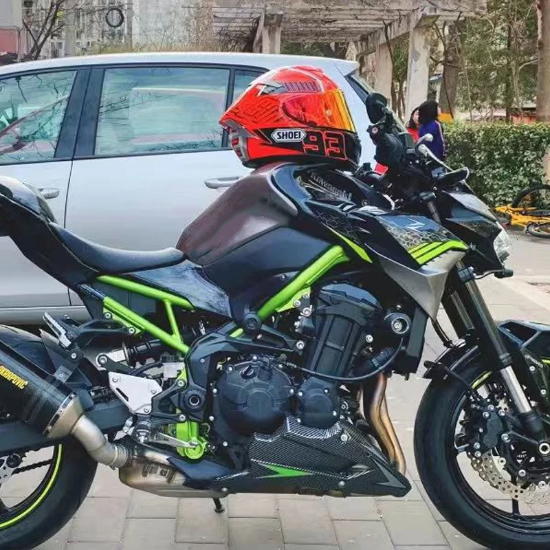 Z900 2017-2019 Motorcycle Belly Pan Engine Spoiler Lower Fairing Body Frame Panel Protector Fit For Kawasaki Z 900 2020-2024