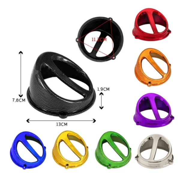 Engine Cooling Fan Cover, Motorcycle Fan Cover Air Scoop Cap Spare Parts Motorcycle Scooter Air Scoop for JOG50 90 DIO ZX GY6