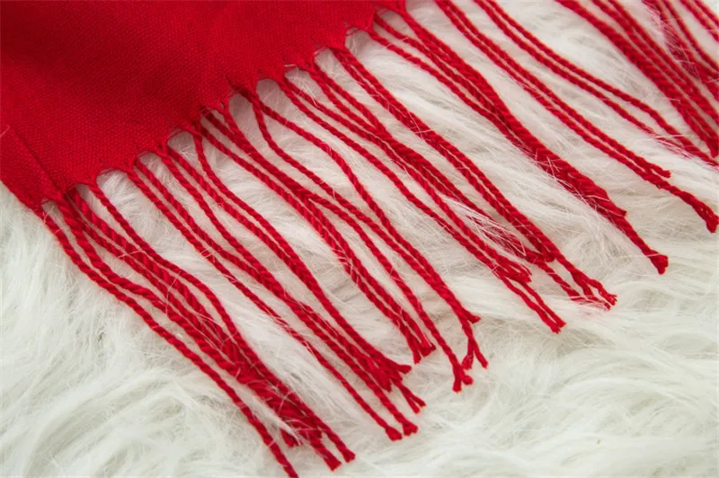 2024 Fashion Winter Women Scarf Thin Shawls and Wraps Lady Solid Female Hijab Stoles Long Cashmere Pashmina Foulard Head Scarves