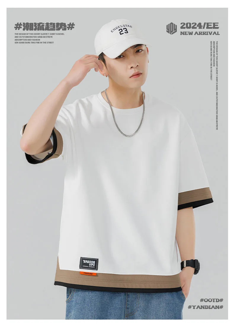 Plus Size 7XL 8XL T-Shirts Men Drop Shoulder Summer Male Tshirts Janpn Style T Shirts Oversized Clothes Man Top Tees Free Ship