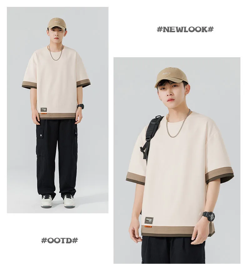 Plus Size 7XL 8XL T-Shirts Men Drop Shoulder Summer Male Tshirts Janpn Style T Shirts Oversized Clothes Man Top Tees Free Ship