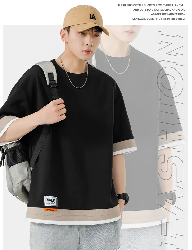 Plus Size 7XL 8XL T-Shirts Men Drop Shoulder Summer Male Tshirts Janpn Style T Shirts Oversized Clothes Man Top Tees Free Ship