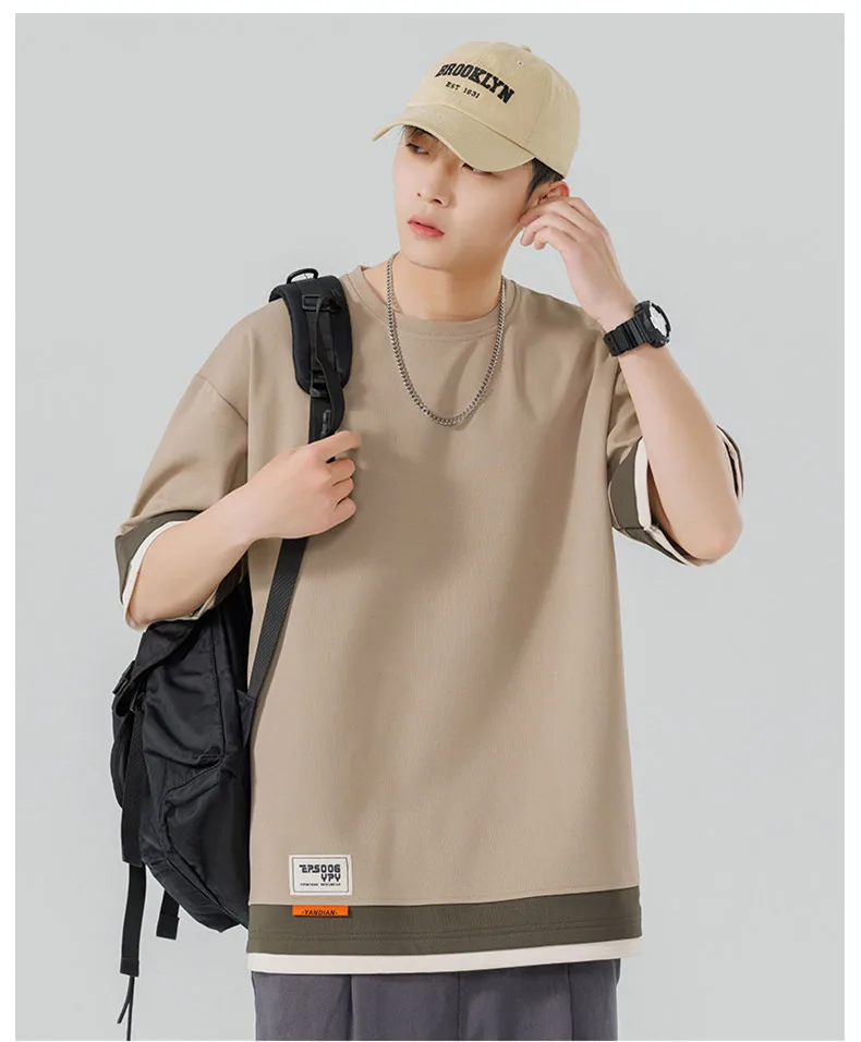 Plus Size 7XL 8XL T-Shirts Men Drop Shoulder Summer Male Tshirts Janpn Style T Shirts Oversized Clothes Man Top Tees Free Ship